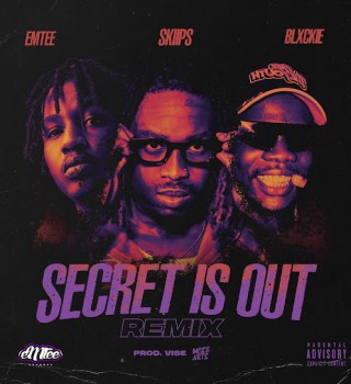 Download Mp3: Emtee – Secret Is Out (Remix) Ft. SKIIPS & Blxckie