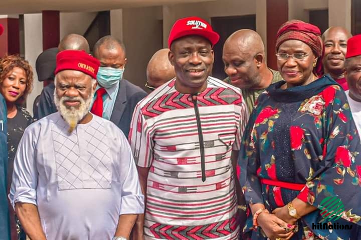 Soludo Pays Condolence Visit To Ex-Governor, Ezeife Over Death Of His Wife