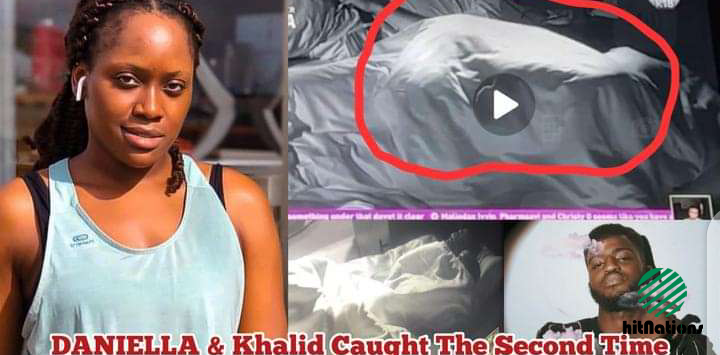 BBNaija: Daniella And Khalid Caught Having S*x The Second Time (Watch Video)